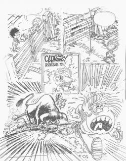 planche crayonnée