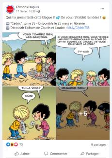 Dupuis Facebook